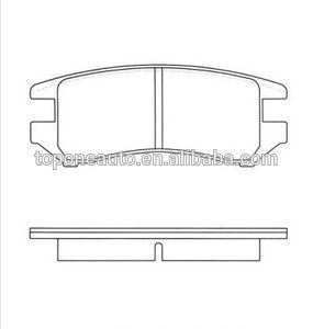 FIBRA FR. NISS PATHFINDER SENTRA 4WD 88-90 5PTAS SZK SWIFT  MKD-401 D357 D452